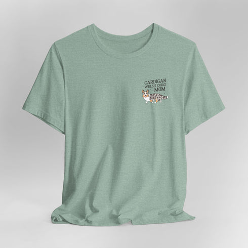 Cardigan Welsh Corgi Mom Shirt - Corgi Tee for Women